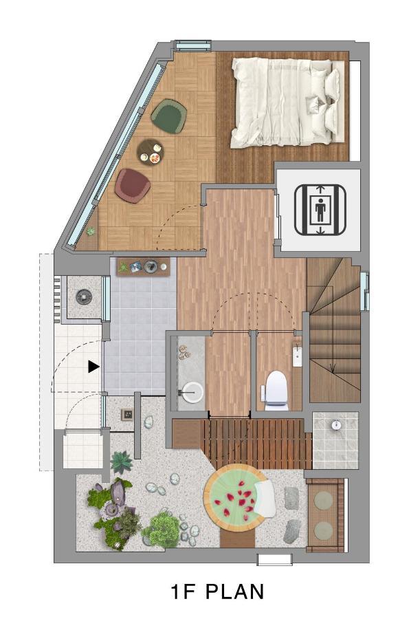 Villa 古今 天下茶屋 With A Private Parking Lot And A Half Open-Air Bath And Direct To Kix Ōsaka Exterior foto